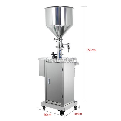 50ml to 500ml Makeup Remover Filling Machine Toning Lotion Filling Machine Moisturizers & Cream Vertical Filling Machine