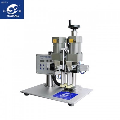 Semi-automatic tabletop mineral water bottle capping machine