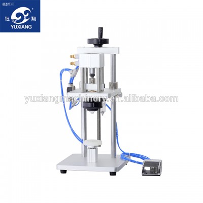 YXJ Semi-automatic pneumatic perfume  Bottle crimping machine