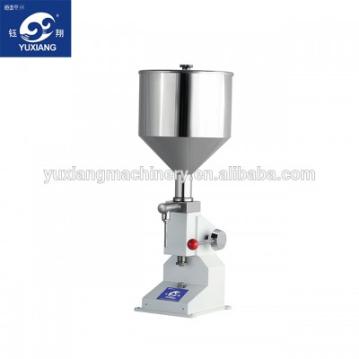 Small lowest price bottle juice manual filling machine