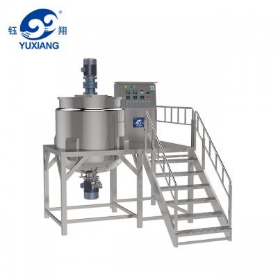 High Shear Cosmetics Liquid Soap Making Homogenizer Mixing Machine