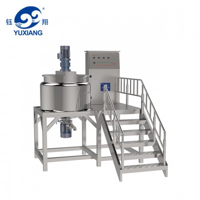 High Quality Stainless Steel 500L Shampoo Detergent Making Homogenizing Mixer Machine