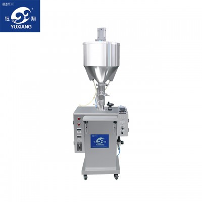 Semi Automatic Liquid Pneumatic Filling Machine For Filling Cream