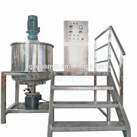 GY Stainless Steel Liquid Soap Mixer With Agitator Double Jacketed Electric Steam Heating Liquid Shampoo Detergent Mixing tank